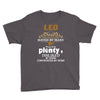 leo hated by many wanted by plenty disliked by some confronted by none Youth Tee