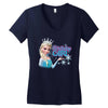 birthday girl Women's V-Neck T-Shirt