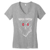ghose face halloween Women's V-Neck T-Shirt
