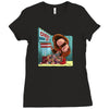 movie night Ladies Fitted T-Shirt