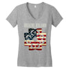 Breaking Women's V-Neck T-Shirt