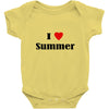 i love summer Baby Bodysuit