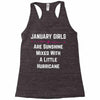 January Girls Racerback Tank