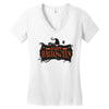 happy halloween Women's V-Neck T-Shirt