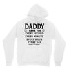 I Love You Daddy Unisex Hoodie