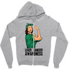 liver cancer awareness can do it Zipper Hoodie