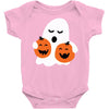 pumpkin with boo Baby Bodysuit