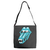 rolling alien Adjustable Strap Totes