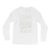 legends are born in july Long Sleeve Shirts