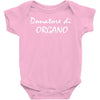 donatore di organo Baby Onesie