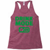 drink mode on (2) Racerback Tank