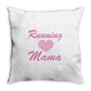 running mama Throw Pillow