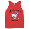 i'm really a unicorn Tank Top