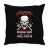 I Will Find Your Fishing Spot And I Will Fish It Throw Pillow