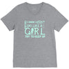i ski like a girl V-Neck Tee