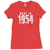 Made In 1954 All Original Parts Ladies Fitted T-Shirt