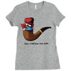not a pipe Ladies Fitted T-Shirt