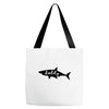 Daddy Shark Tote Bags