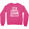 v5 eat sleep train Crewneck Sweatshirt