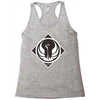 simple art logo Racerback Tank