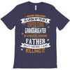Super Cool Granddaughter Of A Freaking Awesome Father T-Shirt