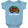 angry pumkin Baby Bodysuit