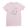 cute bunny Ladies Fitted T-Shirt