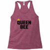 queen bee black Racerback Tank