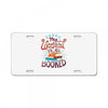 i'm booked License Plate