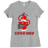 i put out 3 funny t shirt Ladies Fitted T-Shirt