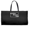 bombay bicycle club box logo Weekender Totes