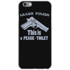 learn polish peace iPhone 6/6s Case