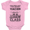 This 7 TH Grade Teacher Has An Amazing! Class Baby Onesie