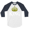 king 3/4 Sleeve Shirt