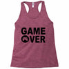 game over Racerback Tank
