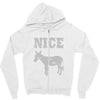 nice ass Zipper Hoodie