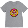 lucha libre pink V-Neck Tee