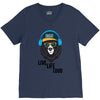 Live Life Loud Brklyn V-Neck Tee