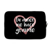 Tu Amor Me Hace Grande Laptop sleeve