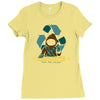 save the galaxy Ladies Fitted T-Shirt