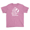the only thing wrong with dogs Youth Tee
