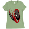 deadpool Ladies Fitted T-Shirt