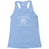 never trust an atom Racerback Tank