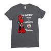 merc with a mouth Ladies Fitted T-Shirt