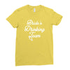 bride's drinking team diamond ring bachelorette Ladies Fitted T-Shirt