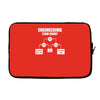 engineering flow chart Laptop sleeve