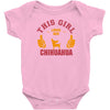 This Girl Loves Her Chihuahua Baby Onesie