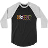 soccer neon rhinestud 3/4 Sleeve Shirt