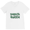 Snack Queen V-Neck Tee