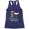 pinkman and the heisenbrain Racerback Tank